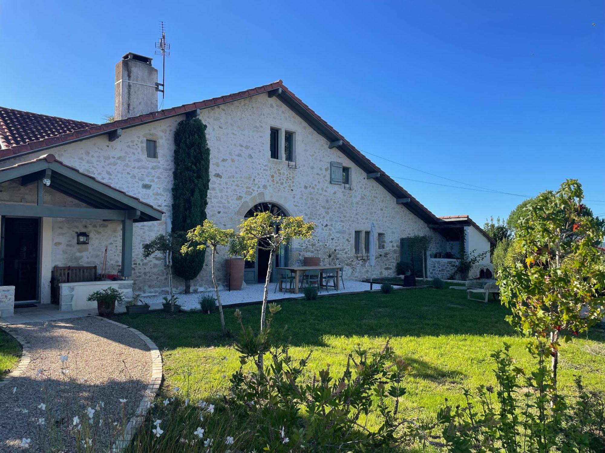 La Bastide De Guiche Entre Ocean Et Montagnes Apartment Exterior photo